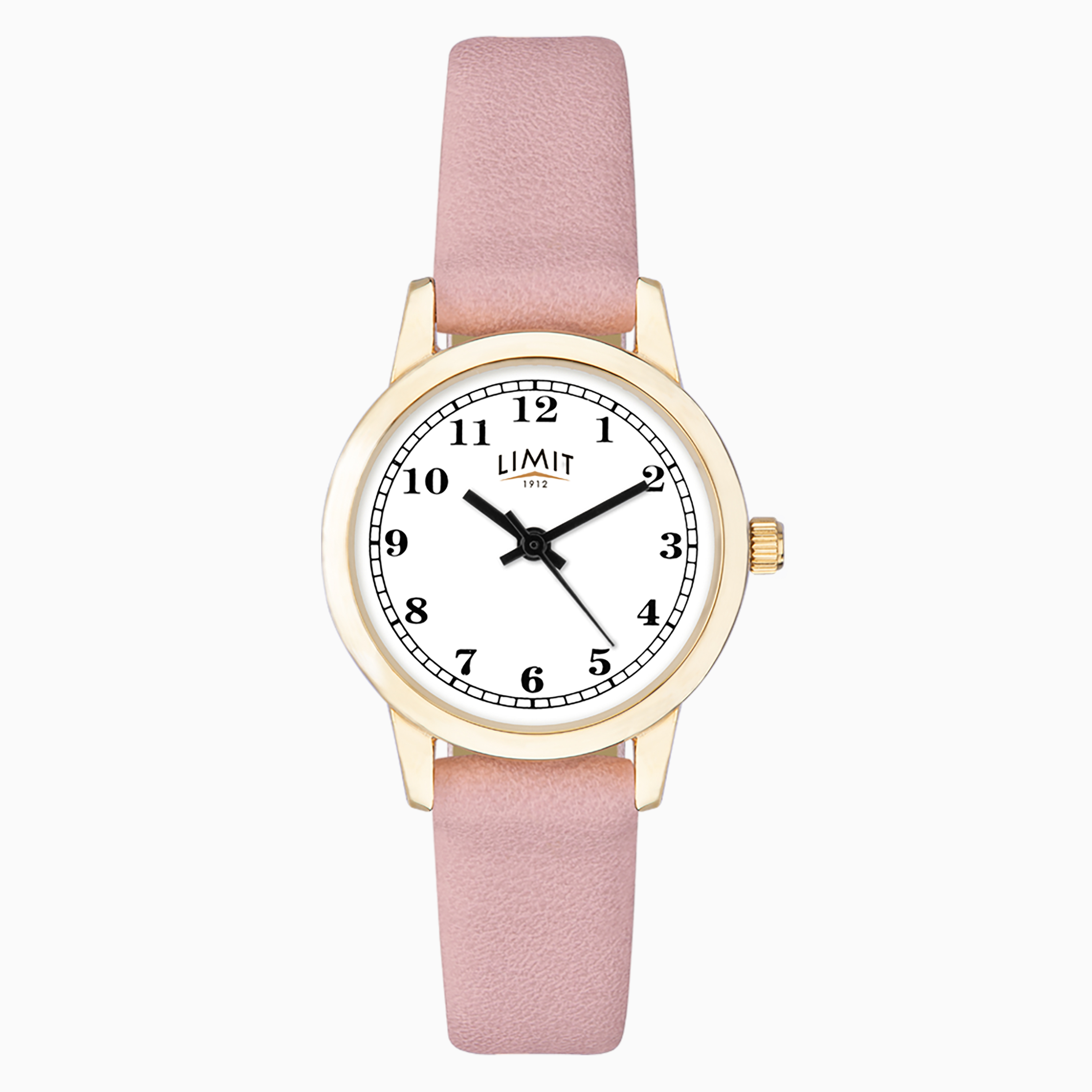 Limit Ladies Fashion Watch (60002) - Round | 26mm | Pink Polyurethane ...