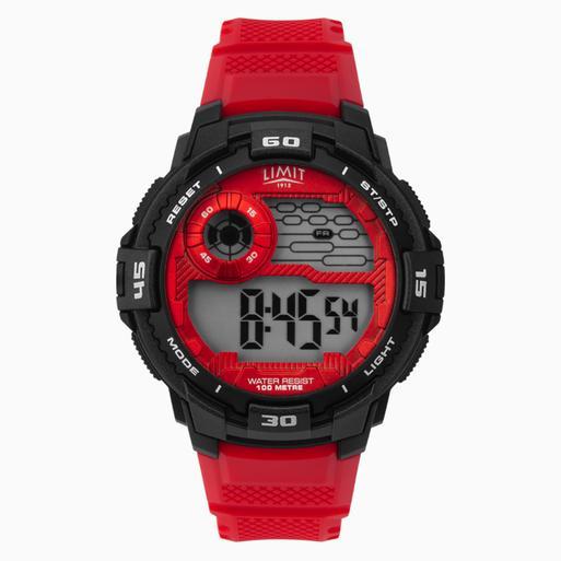 Men s Digital Watch Digital Display Dial Day Date Function Dual Time Round Case Plastic Strap Limit