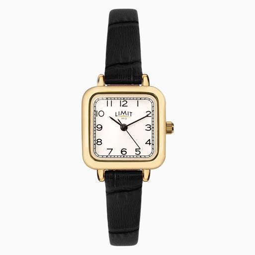 Limit Ladies Classic Watch 60059 Square 23mm Black
